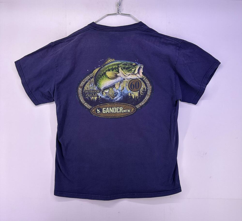 Gander MTN Outdoor Gear Navy Fish Design Size Large